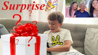 i surprised omar for his birthday *he didn’t expect this*/fathers day..