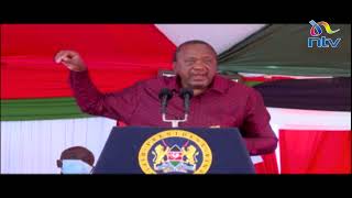 President Uhuru slams DP Ruto over Naivasha depot remarks