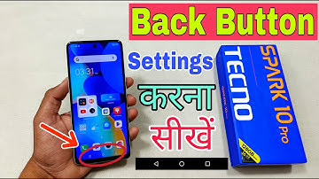 Tecno Spark 10 Pro Back Button Settings | Navigation Bar Settings | Back Button Show Kaise Kare |
