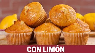 Muffins de Limón ( Magdalenas de Limón muy fáciles y rápidas )