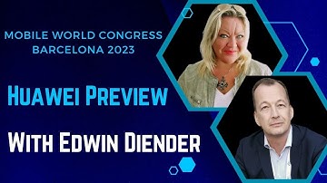 MWC23 Barcelona, HUAWEI Preview with Edwin Diender, CIO Electric Power Digitalization Business Unit