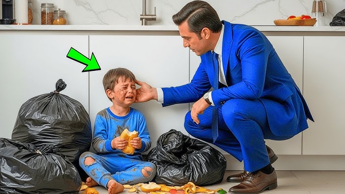 MİLYONER ERKEN GELİNCE, OĞLUNUN MUTFAK ÇÖPÜNÜ KURCALAYIP YEMEK ARADIĞINI  GÖRÜNCE ÖFKELENDİ - YouTube