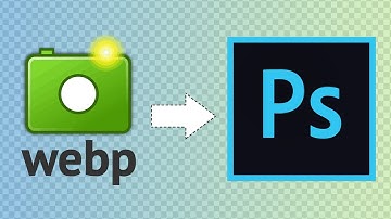 How to open or save as WebP image files in Photoshop