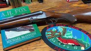 12 Gauge A.H. Fox Sterlingworth Pin Gun Side by Side Shotgun
