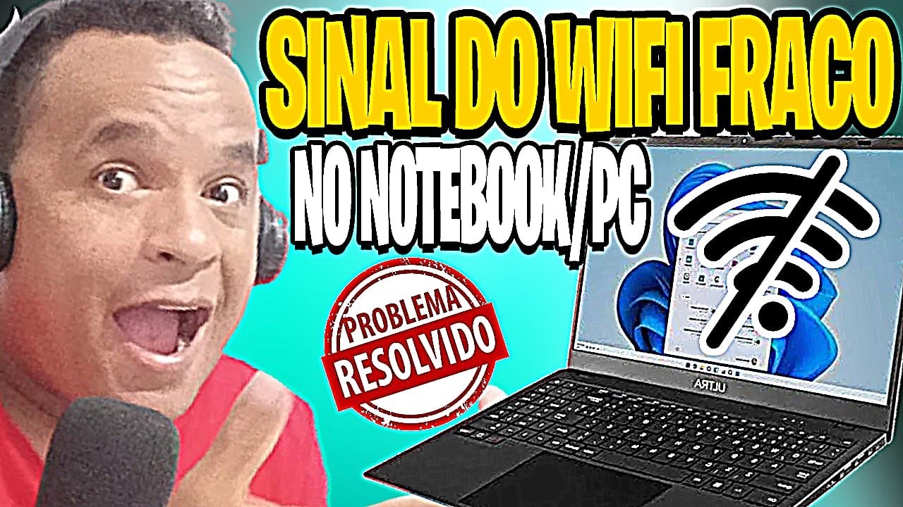 Sinal do Wi-Fi fraco no notebook ou PC Resolvido - YouTube