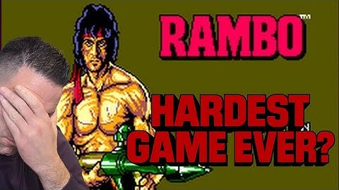 Rambo (Master System) is het moeilijkste spel ooit gemaakt | gameplay en geklaag