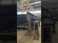 Vibration screen trial operation