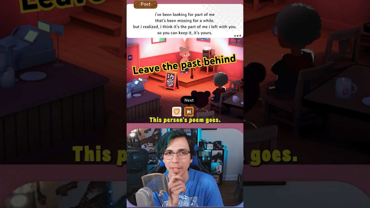 Letting go of the past is tough, but empowering. #poetry #kindwords #indiegames