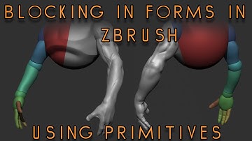 IDS Organics 000 Blocking In Forms In Zbrush Using Primitives