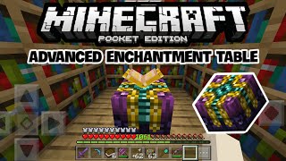 Advanced Enchantment Table Cho Addon Hexxit V14, Addon Bàn Enchant Theo Ý Muốn Cho Minecraft Pe 1.19