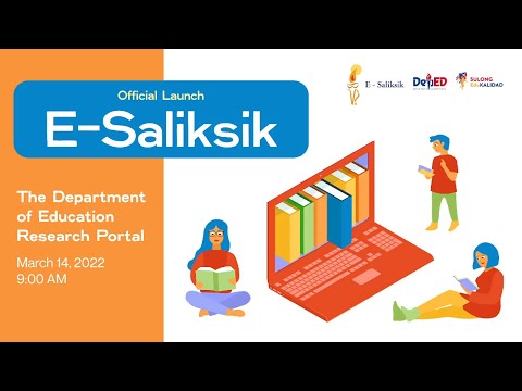 Official Launch of E Saliksik: The DepEd Research Portal