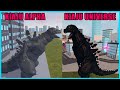 Gojira 1954 Kaiju Universe Vs Kaiju Alpha Comparison  - Which One The BEST?  | ROBLOX