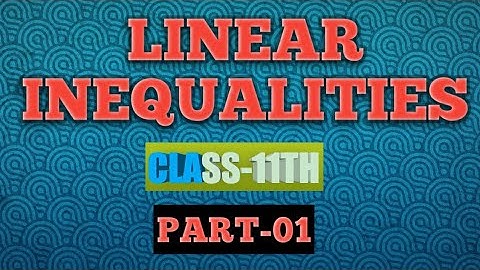 LINEAR INEQUALITIES || INTRODUCTION ||EX-6.1 ||VINAY SINGH ||GALAXY OF MATHEMATICS ||9541090520