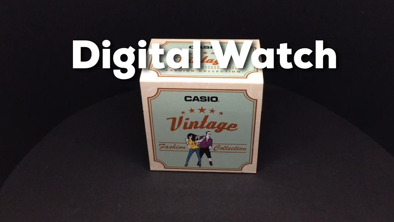 Casio Digital Watch - YouTube