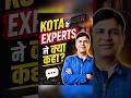Kota Ke Experts Ne Kya Kaha Re-NEET Exam | #neet #neet2026