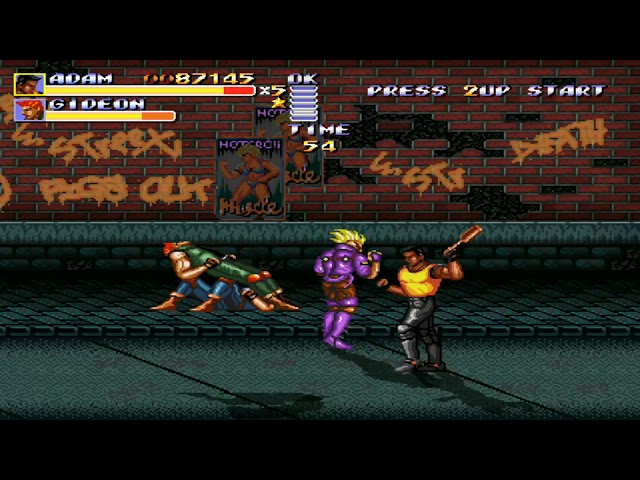 Streets Of Rage Remake V5.1 Longplay - Mr X Normal Difficulty 