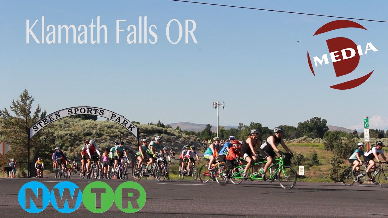 NWTR Tandem Bike Ride Klamath Falls Oregon YouTube