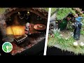 How I made this cool hobbit hole diorama - inside/outside | Never tried anything like this before!