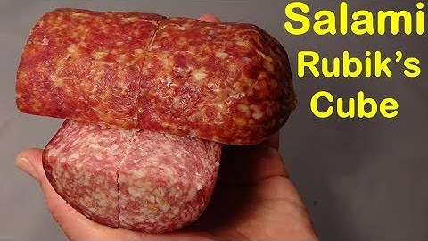 Real Salami Sausage 2x2x2 Rubik