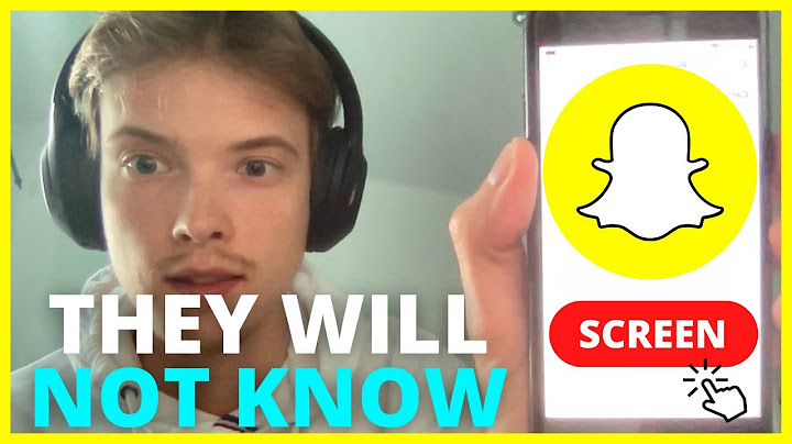 How to screenshot snapchat chat without them knowing iphone