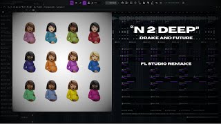 Drake & Future - "N 2 Deep" remake (FL Studio Remake)