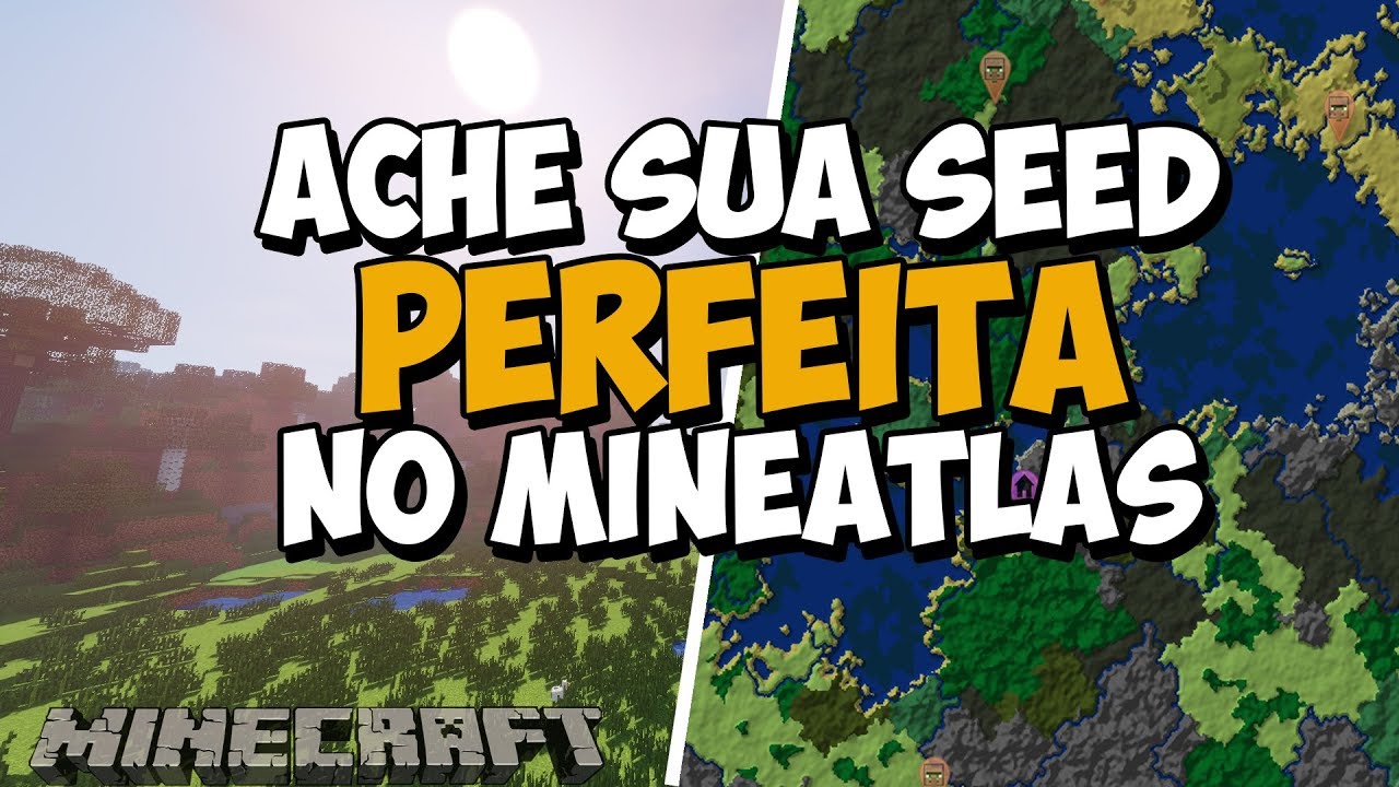 Maneira Facil De Encontrar Uma Seed No Minecraft 1 13 Tutorial Mineatlas Youtube