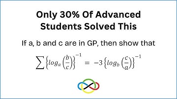 Math Olympiad: The Logarithm Problem That Stumped 70% Students