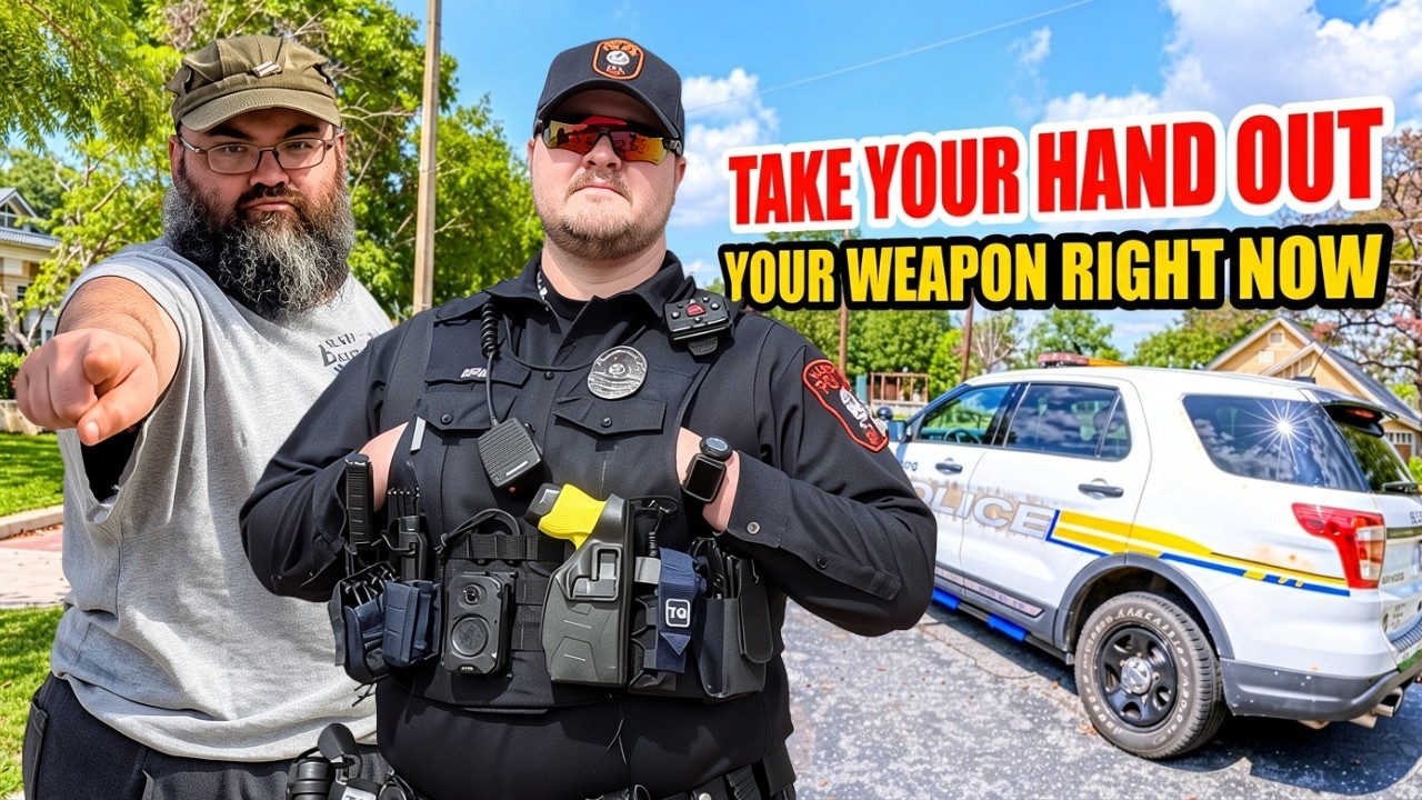 “Put The Camera Down!” – Karen MELTS DOWN Over Filming on Public Sidewalk (Cops Shut It Down)