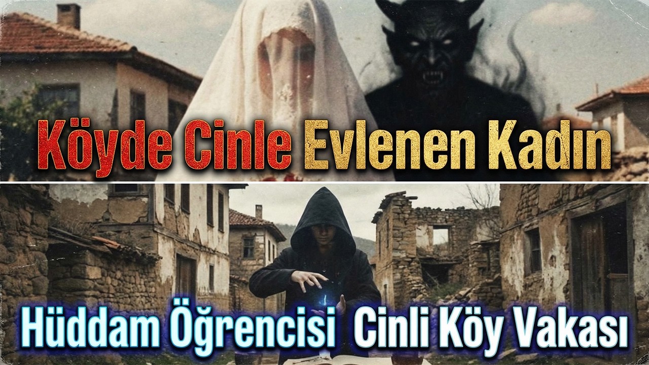 Köyde Cinle Evlenen Kadın ve Hüddam Öğrencisi Cinli Köy Vakası Korku Hikayeleri İtiraf Hikayeleri