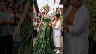 Dari Alam hingga Kebanggaan Indonesia — Gaun Spesial Hari Kemerdekaan 🌿#celanapendek