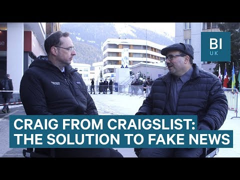 Videó: A Craigslist alapítója, Craig Newmark adományoz 1 millió dollárt a hamis hírek ellen