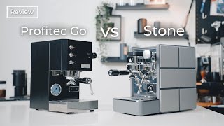 Budget-friendly Prosumer Espresso Machines - Stone vs Profitec Go