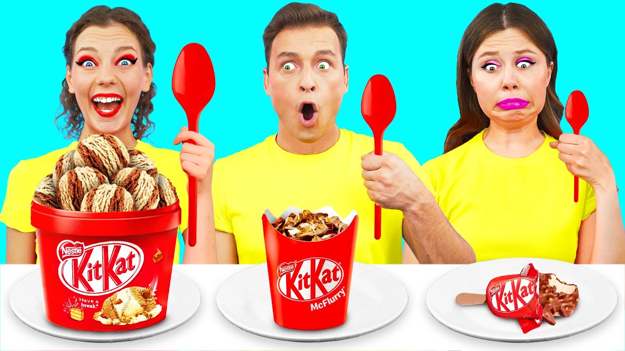 Big, Medium and Small Plate Challenge | Funny Situations by Fun Teen ...