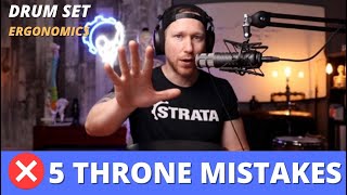 Drum Throne Mechanics // 5 MISCONCEPTIONS to Avoid for Optimal Performance and Health