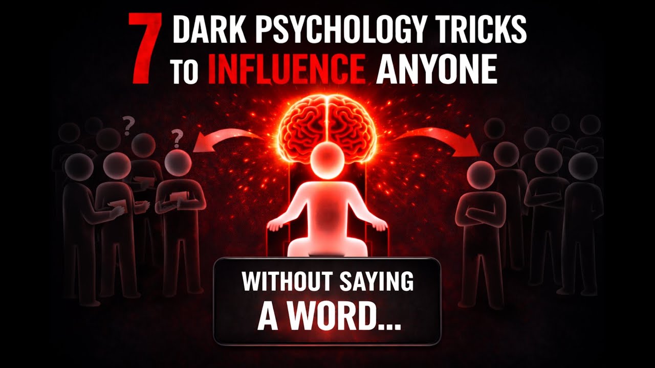 7 Dark Psychology Tricks to Influence Anyone (Ethically). - YouTube