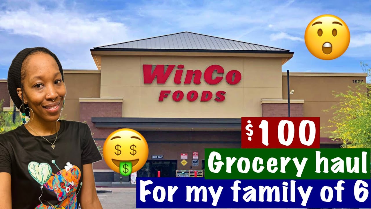 GROCERY HAUL FOR MY FAMILY OF 6 @WINCO|No EBT🚫SHOP WITH ME🤑 #fyp #explore #groceryhaul