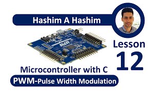Microcontroller AVR Lesson 12 PWM hardware pulse width modulation ميكروكنترولر تعديل عرض النبضات
