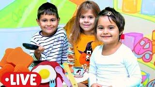 🔴 Fındık Ailesi ile yemek yapma oyunları!