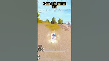 72 Days 0 Like Challenge Day 1 #bgmi #shorts #short #shortvideo