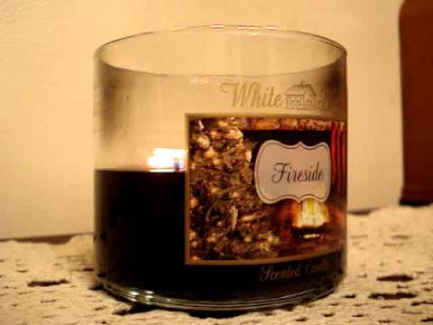 bath and body works candle review candle of the week fireside firewood candle bath and body works