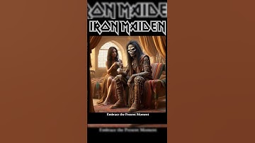 #aiart #ironmaiden - The Stranger takes his time to know the exotic city - coffee shop.😊