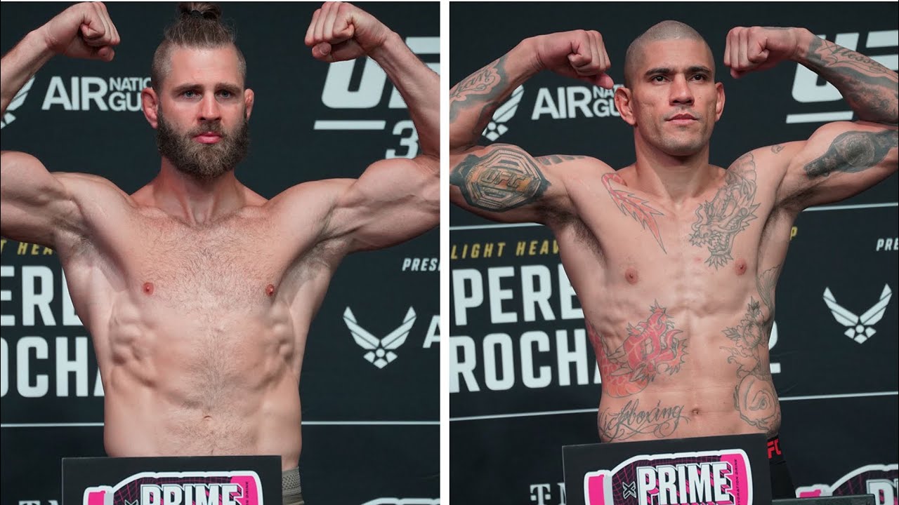 UFC 303 OFFICIAL WEIGH-INS: Alex Pereira vs Jiri Prochazka