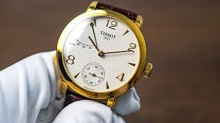 This Luxurious 18K Gold Tissot Challenges Entry Level Luxury