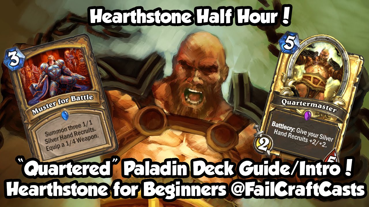 Hearthstone Deck Guide | Paladin | Trump's "Quartered" in Action!