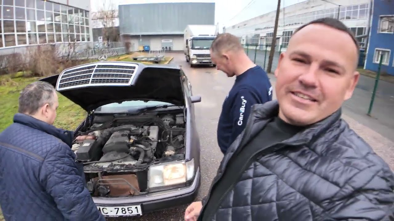 ĒRIKS TESTĒ LEĢENDĀRO MERCEDES W124🏆