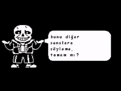 Undertale Sans'ı bağışladıktan sonra geri dönüp bu kez savaşırsak Sans ne der?Undertale Gizemleri#1