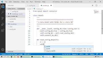 09 - Desarrollo de base de datos para tienda - Python, MYSQL - Prueba de MySQL Connector en Python