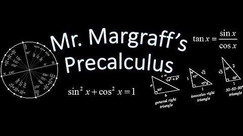 Week 1 Precalculus Unit 8 Review