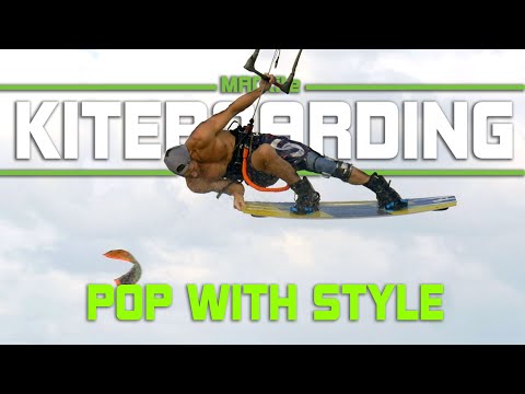 Kiteboarding Pop with Style - Beginner: Half Loaded Tail Grab