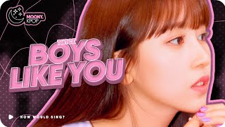 How Would TWICE sing 'Boys Like You' by ITZY (Line Distribution)